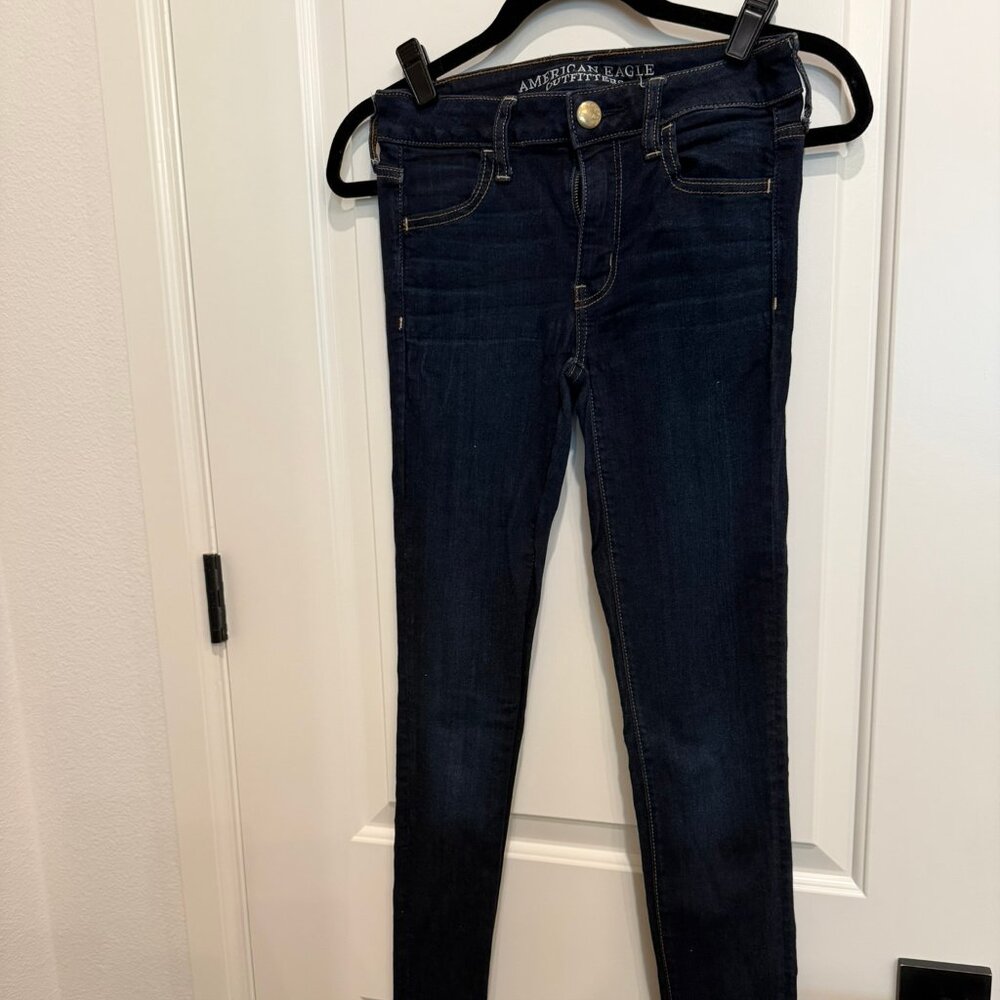 American Eagle Skinny Jean Size 2 Long
